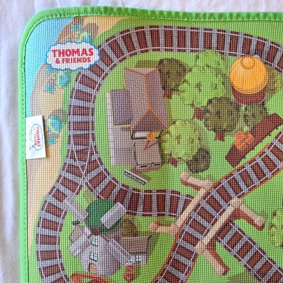 Thomas & Friends Playmat 30x24 Train Tracks Zoo Farm Hospital - Picture 5 of 9